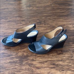 Naturalizer Black Wedges